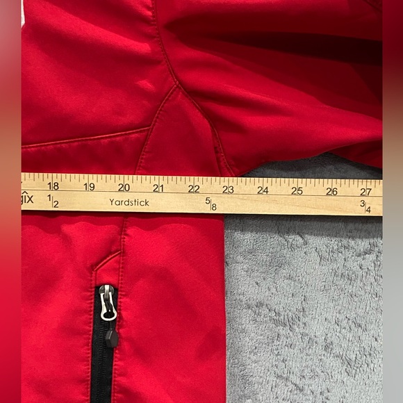 Oklahoma Sooners Tahoe Pass Jacket Mens L Red Black Zip Up SEC College Football - Picture 7 of 13